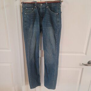 Levi's 511 Red Tab Medium Wash Slim Straight Size 30/32 Pre-Owned Excellent
